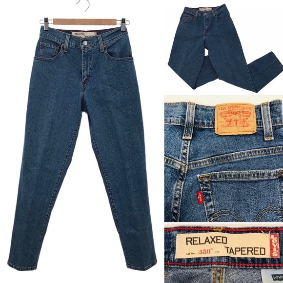 Levi's Denim - Levi’s 550 Original Relaxed Tapered Leg High Rise Mom Jeans
